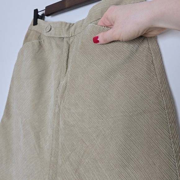Gap Women's Size 4 Beige Corduroy Skirt - Picture 4 of 12